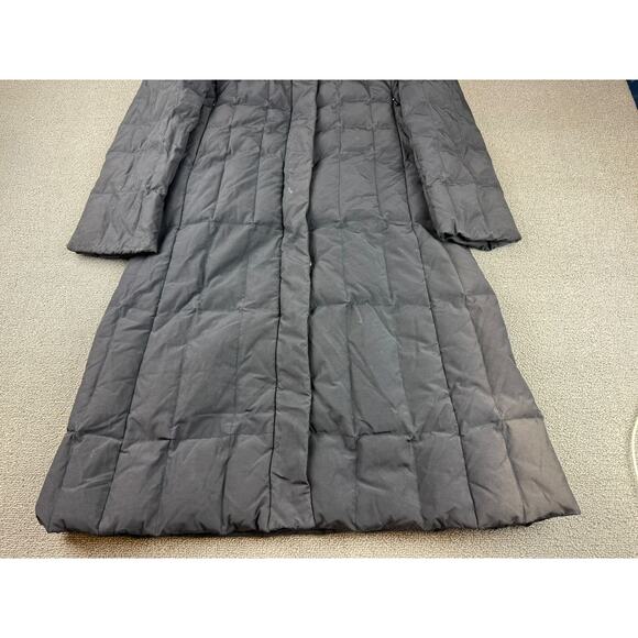 Post Card Women's 2 I38 GB4 Black Puffer Winter Coat Made In Romania - Picture 16 of 16